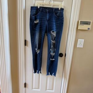 Distressed Women's Jeans size 14